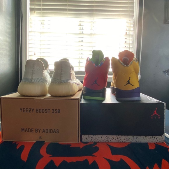 Air Jordan 5 Retro SE/Yeezy boost 350 V2 - Picture 5 of 6